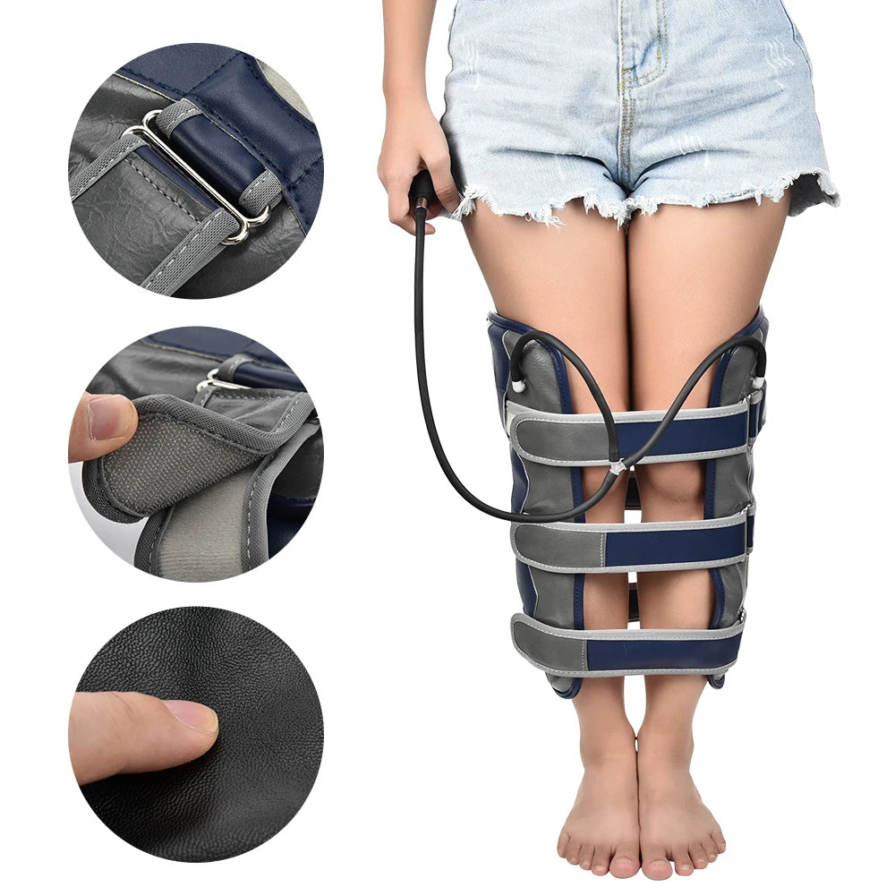 Adjustable Leg Correction Belt for X/O Legs – Posture Brace for Bow/Knock Knees,Knees Valgus Straightener for Men/Women (Grey)