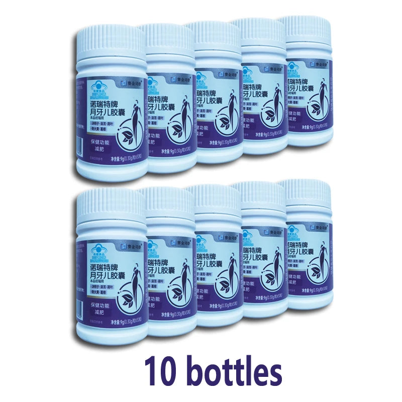 100% Herbal Natural Cassia Seed & Alisma Pills, Detox Slim, Metabolism Booster, Burn Fat,  Vegan & NO SIDE EFFECT