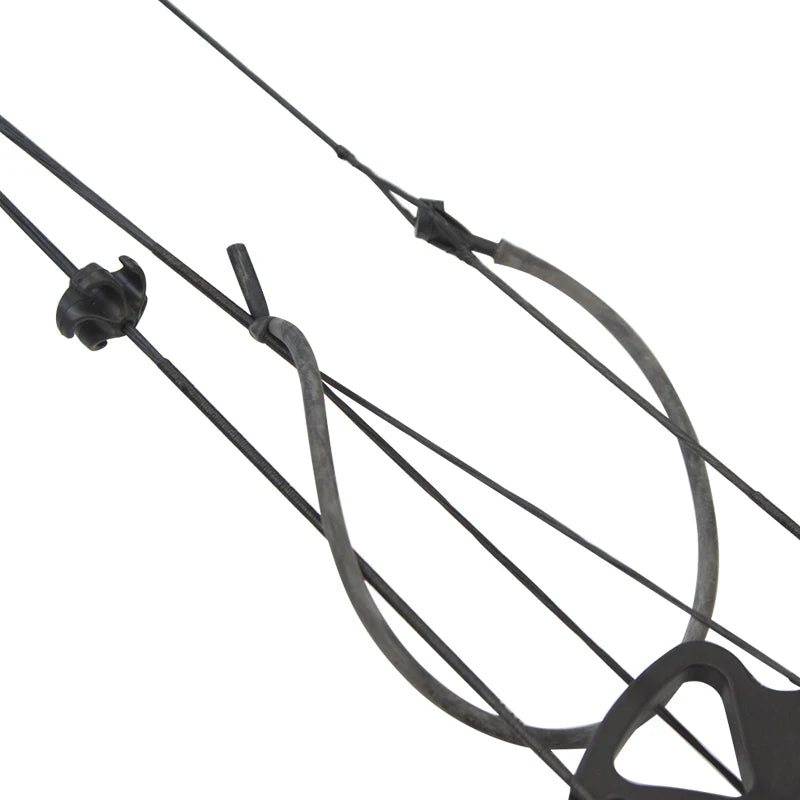 KAIMEI HAN Archery 30-60 Lbs Compound Bow and Arrow Set 320fps 80% Let Off for Right Hand Hunting Target Shooting Aim
