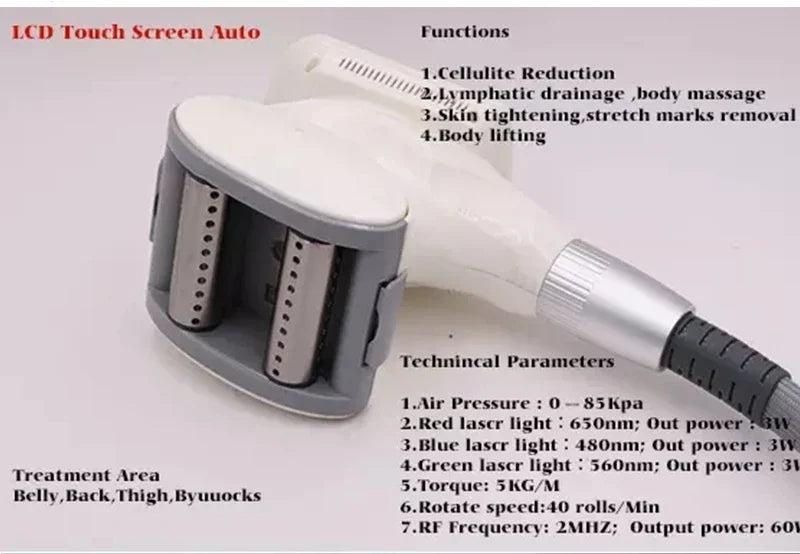 V9 Multi functional Body Sculpting Vacuum Cellulite Massager Body Slimming fat freezing machine Weight Loss Cavitation for spa