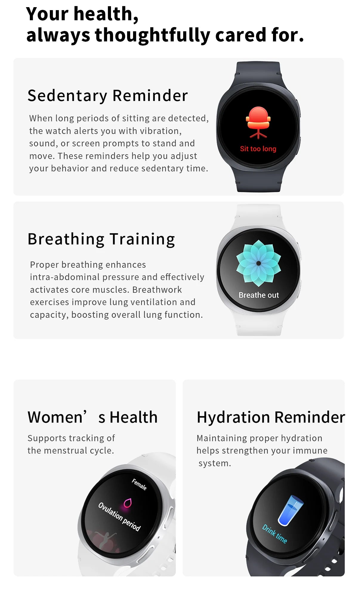 New Original Smart Watch 8 Men GPS Track NFC Bluetooth Call 40mm AMOLED Fitness Sport Tracker Health Smartwatch For Android Ios