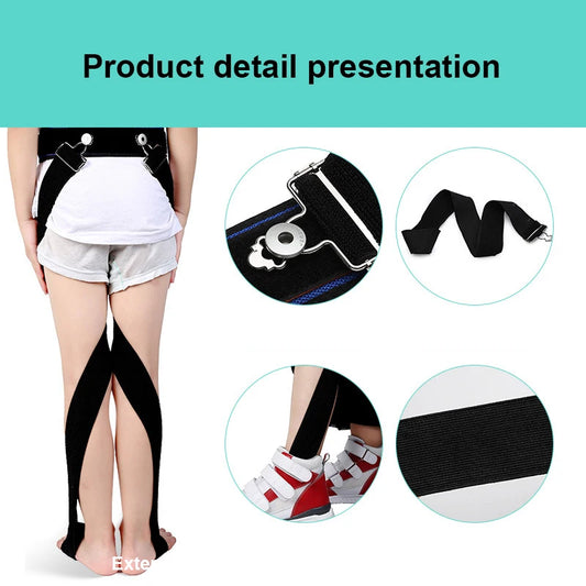 Portable Children's Leg Corrector Baby XO Type Correction Belt Leg Foot Internal Rotation External Rotation Correction Belts New