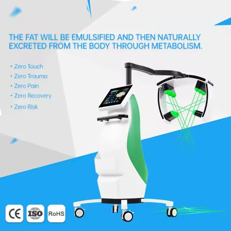 10D Master Non-invasive Weight Loss Slimming Machine Cellulite Fat Reduction Body Shape Pain Relief Physiotherapy