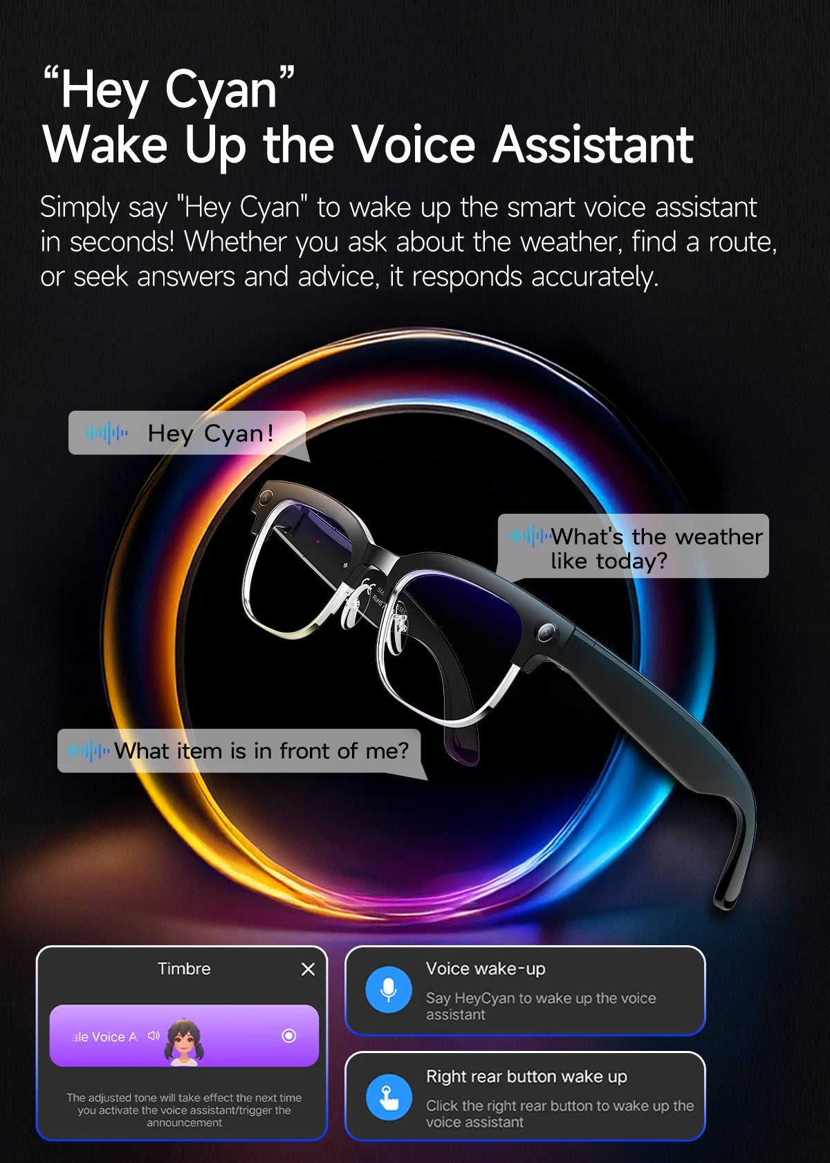 New 1080P Anti-shake Video Recording 800W HD Smart Glasses Men 100+Language Translation WIFI Transmission Call AI Chat Glasses