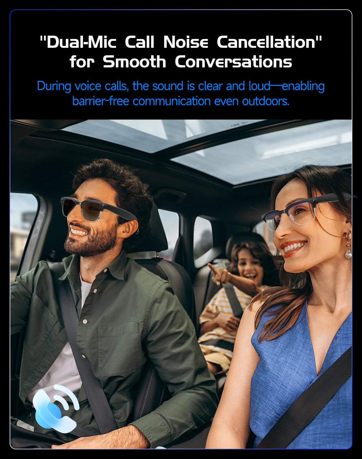 New 800W Smart Glasses 4K HD Camera 4GB Memory BT Call Voice Assistant Translate Touch Control Music Player sunglasses Men Women