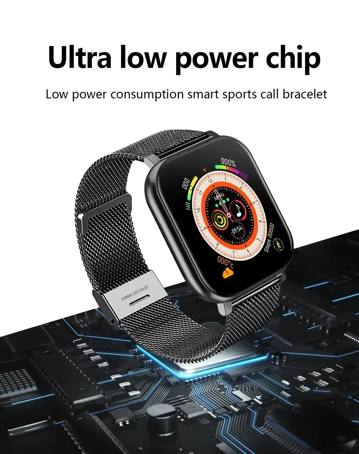 OPPO Hot Selling New Smart Watch For Men Women Newest Sport SmartWatch Faces Bluetooth Call Sports Fitness Phones Android iOS