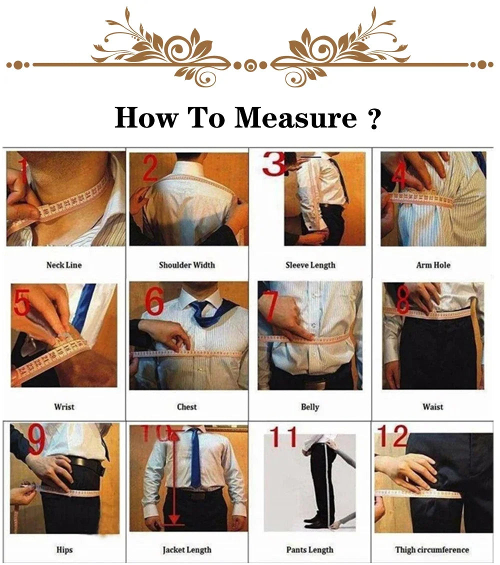 Black Gold Jacquard Suit of Mens 2pcs Double Breasted Jacket Pants Tailored Clothes for Wedding Grooms Banquet Party Tuxedo