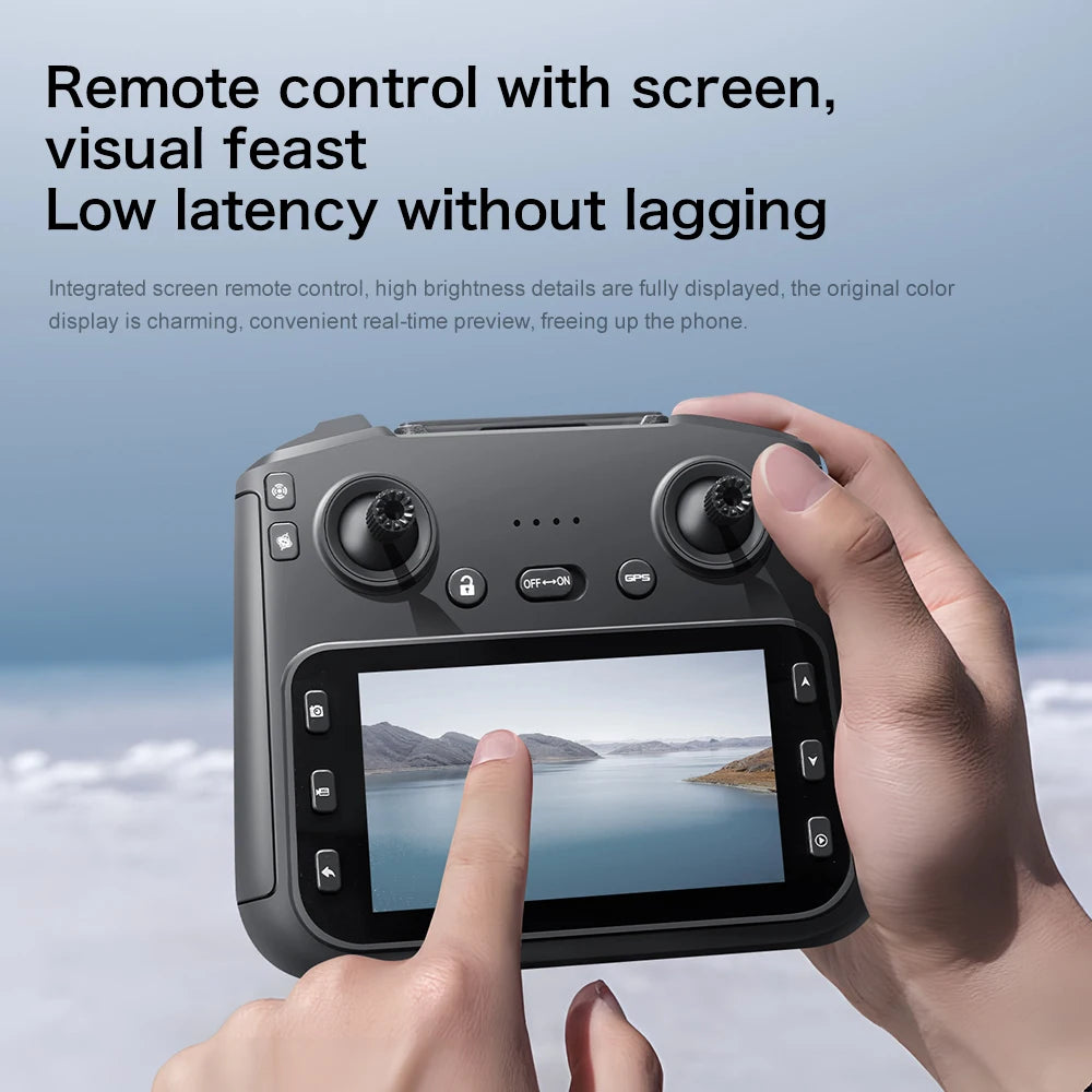 Original S-X1 Drone 4K Aerial Photography Wide Angle Dual Camera WIFI FPV Professional With Brushless RC Foldable Quadcopter Toy