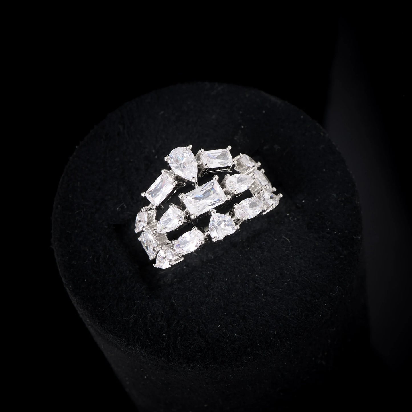 IN JEWELIFE 00113 Luxury Choker Neck Necklaces Set for Women Jewelry Sets Unique Color Cubic Zirconia Wedding Accessories 00044