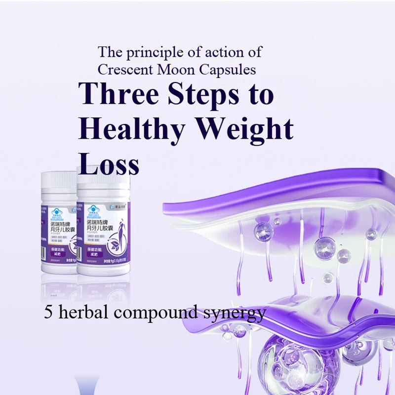 100% Herbal Natural Cassia Seed & Alisma Pills, Detox Slim, Metabolism Booster, Burn Fat,  Vegan & NO SIDE EFFECT