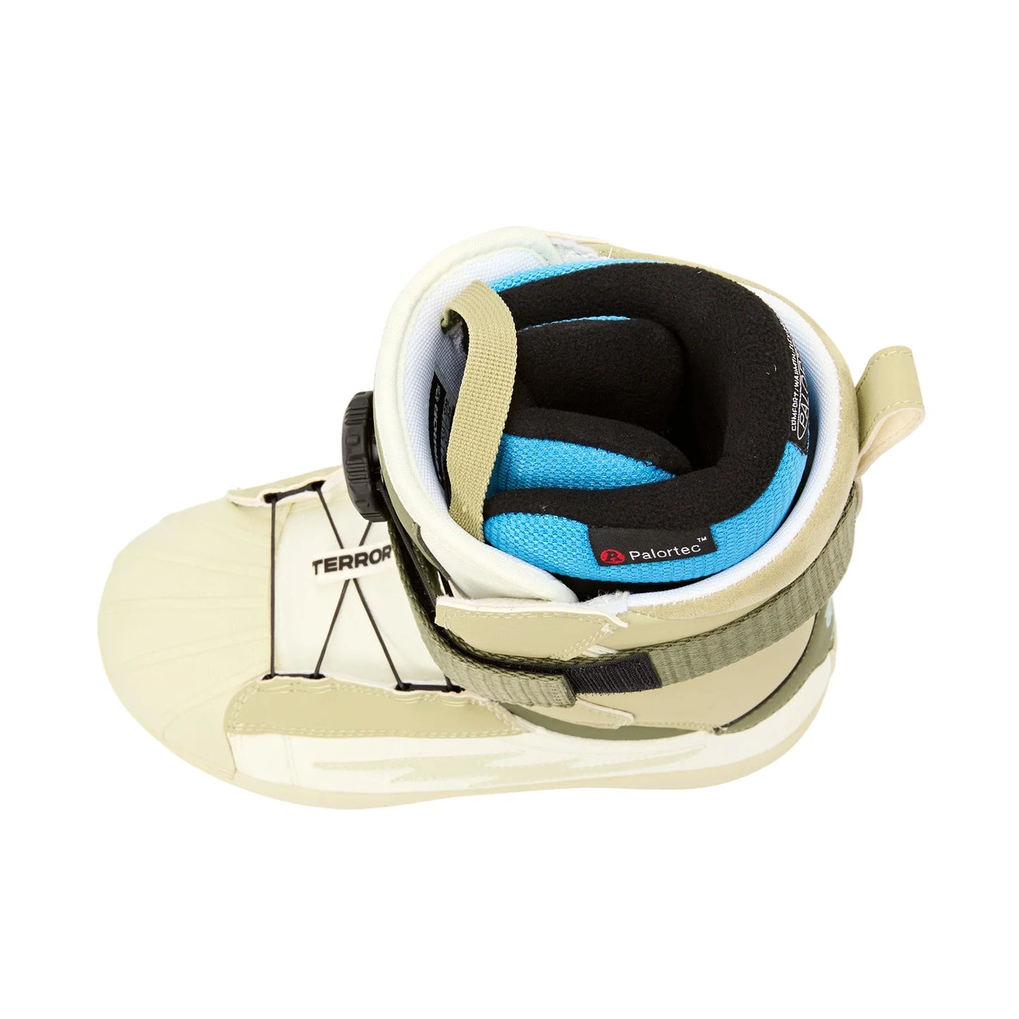 TERROR Snowboard Boot ,NX Dial Knob Lacing Systems and Hook and Loop Straps,Middle Flex,Breathable and Warm Liners - 2025