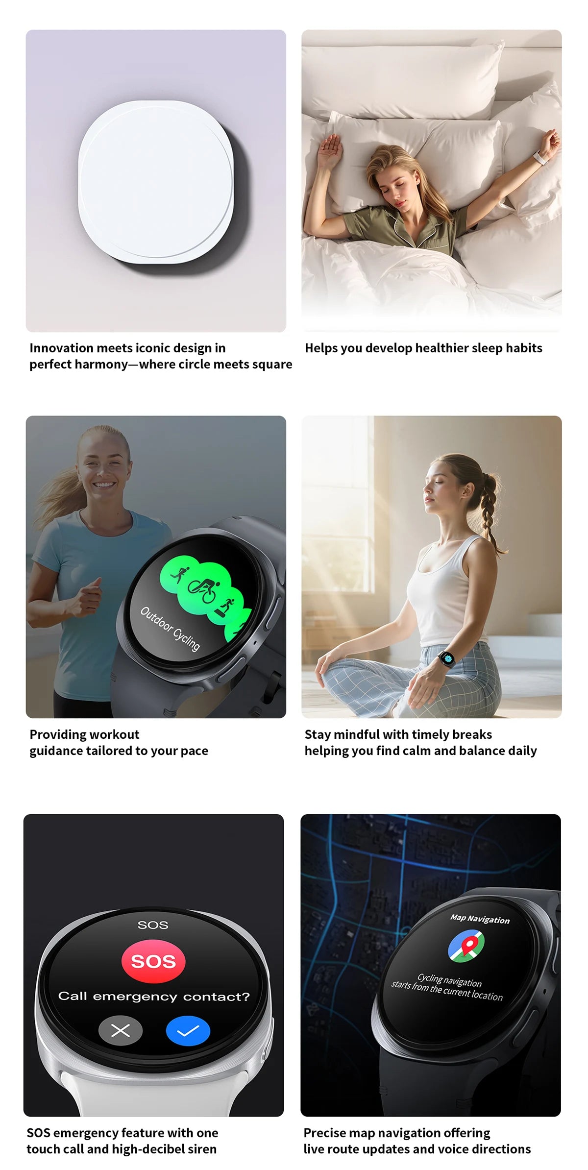 New Original Smart Watch 8 Men GPS Track NFC Bluetooth Call 40mm AMOLED Fitness Sport Tracker Health Smartwatch For Android Ios