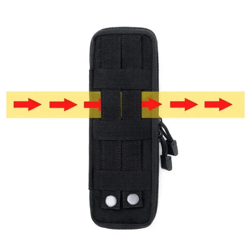 Tactical Molle Knife Pouch EDC Tool Knives Holder Hunting Accessories Outdoor Sports Hiking Camping Hunting Flashlight Holster