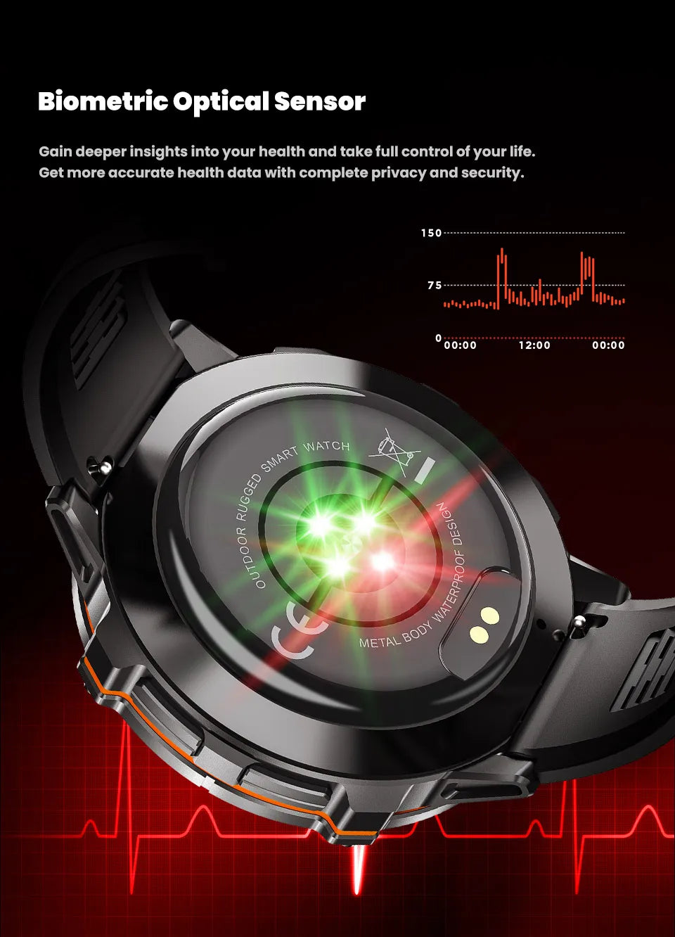 New TANK X3 1000mAh Large Battery Durable Adult Smart Watch GPS Compass Altimeter 5ATM Waterproof BT Call Sports Smartwatch Men