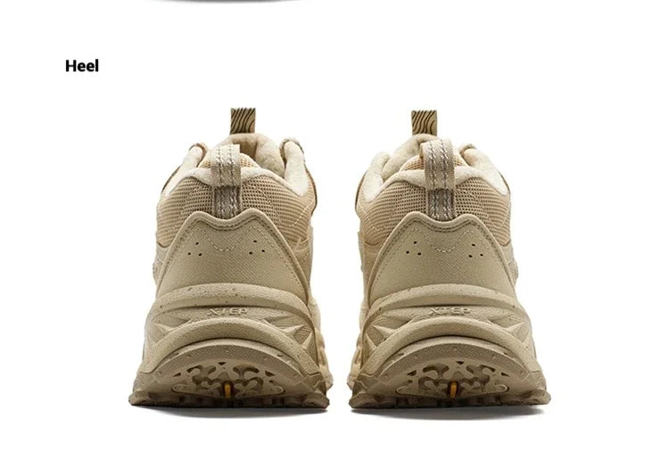 Xtep Male's Cotton Shoes 2025 Winter New Arrival Cushioning Warm Wear-Resistant Soft Lightweight Jogging Sneakers 875419370009