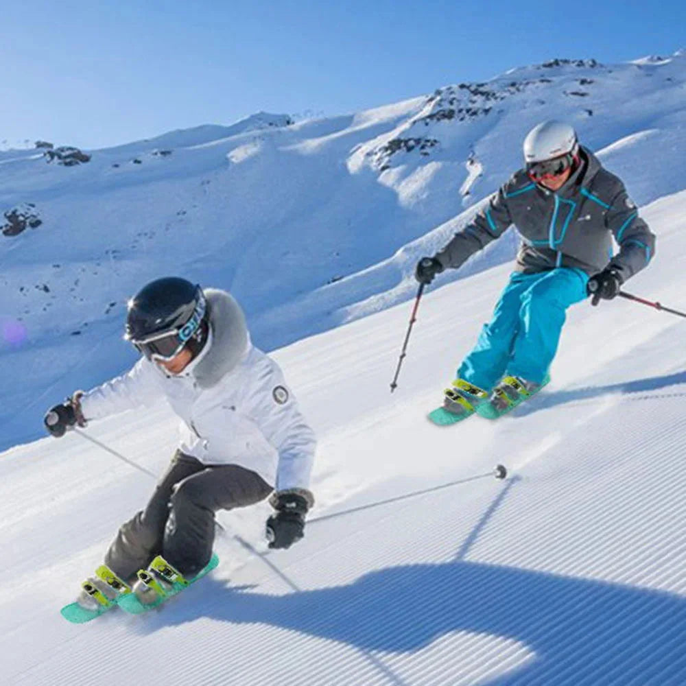 Mini Short Skis For Outdoor Snow Ski Boots Snowboards Portable Ice Skates And Snow Boots For Winter Travel