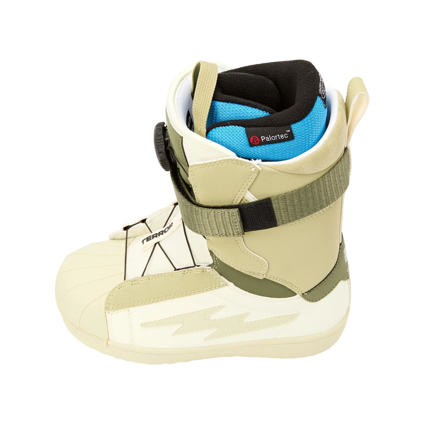TERROR Snowboard Boot ,NX Dial Knob Lacing Systems and Hook and Loop Straps,Middle Flex,Breathable and Warm Liners - 2025