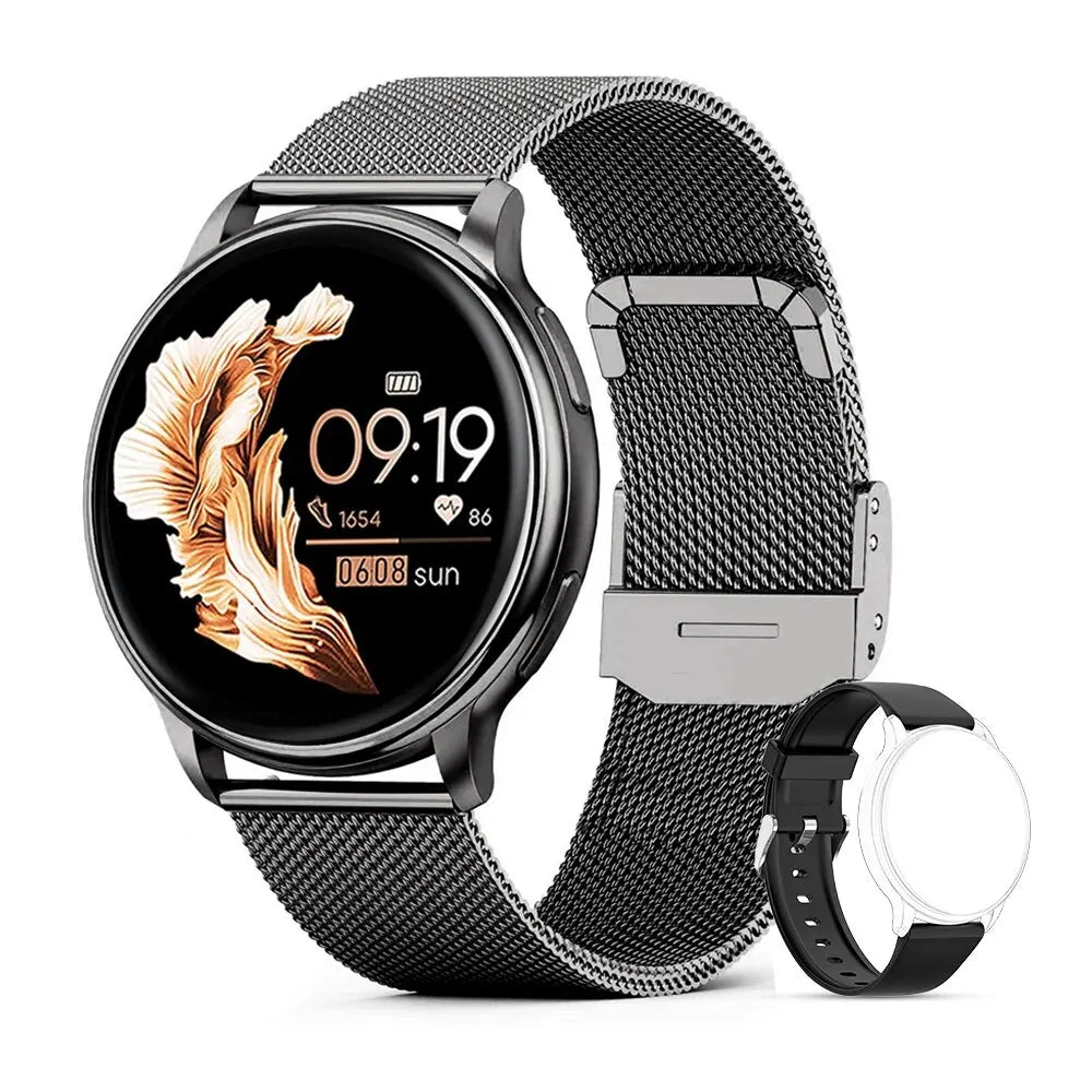 MEVADEN Bluetooth Call Smart Watch Women Fashion Watches Custom Dial Sport Fitness Health Tracker Smartwatch for Android IOS Y22