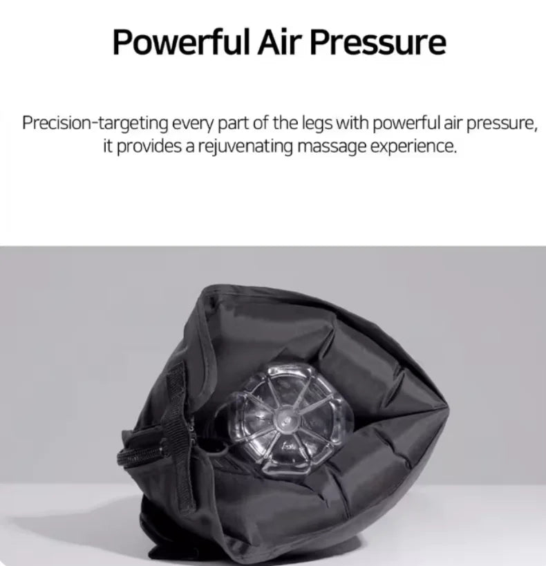 Air Pressure Leg Massager Foot Massage Boots Kneading Squeeze Deep Relaxation Calf With Remote Control