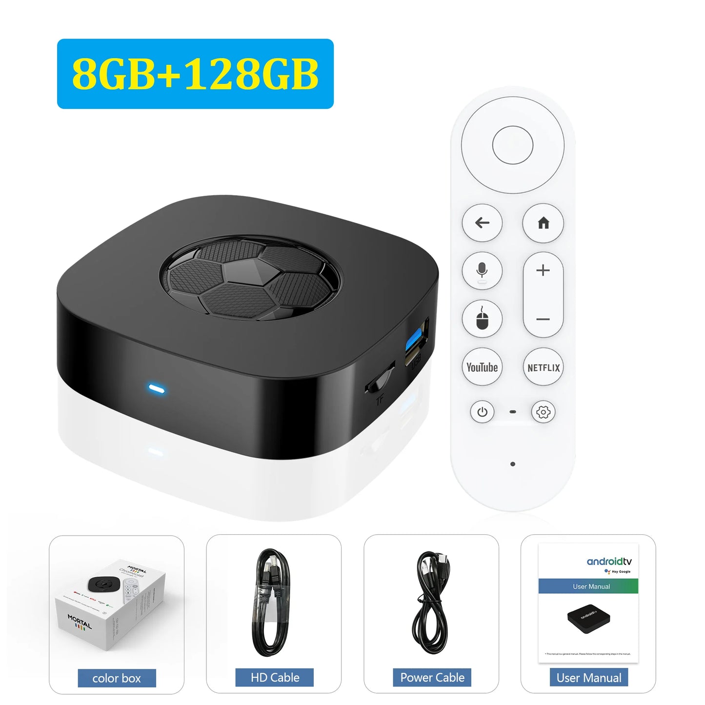 2026 New T1 Ultra TV Box Dual UI Interface 8K Ultra HD Android 16 8GB 128GB WIFI 6 Assistant Smart Streaming Media Player