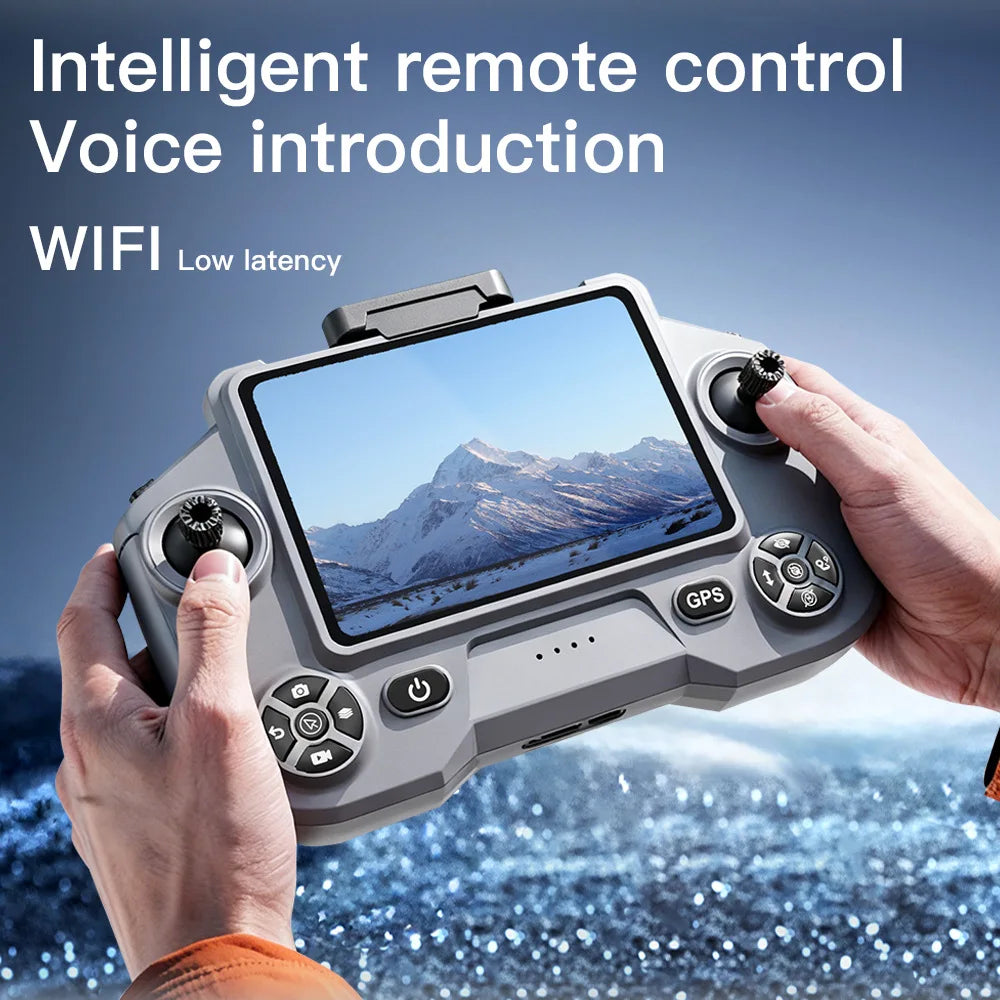 AE20 Drone Remote Control Brushless Motor Screen Lifting Obstacle Avoidance GPS Intelligent Positioning Remote Control Aircraft