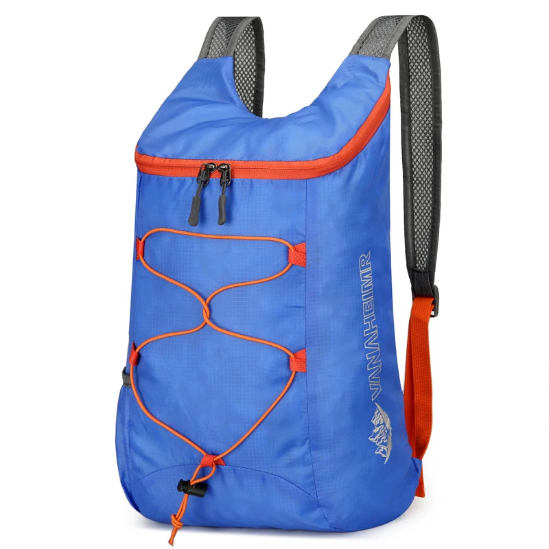 Small Foldable Lightweight Waterproof Portable Multifunctional Sports Backpack for Men Outdoor Camping Hiking Travel