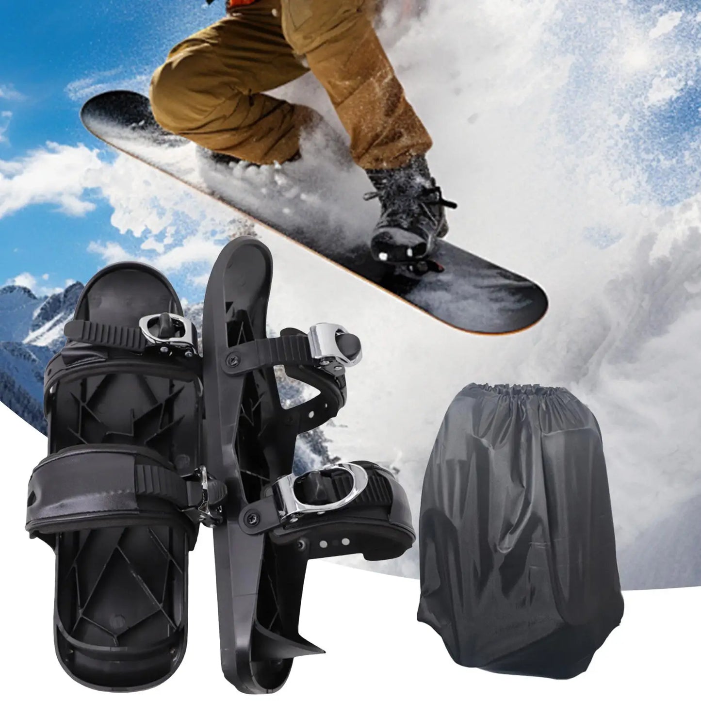 Winter Ski Boots Breathable Snow Boots Ice Skating Shoes for Beginners Adults Cold Weather Outdoor Sports Snowboarding Gear