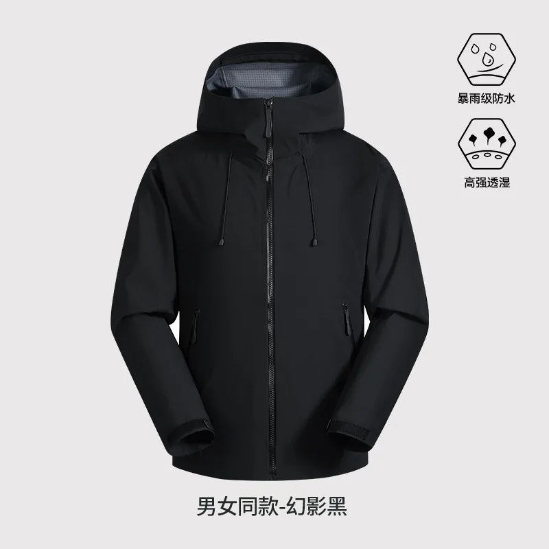 Jackets, fashionable men's and women's mountaineering suits, high breathability, waterproof and high-quality jackets.