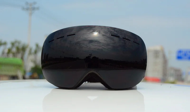 JSJM New Ski Goggles Men Women Double Layers Anti-Fog Big Ski  UV400 Glasses Protection Skiing Winter Snow Snowboard Goggles