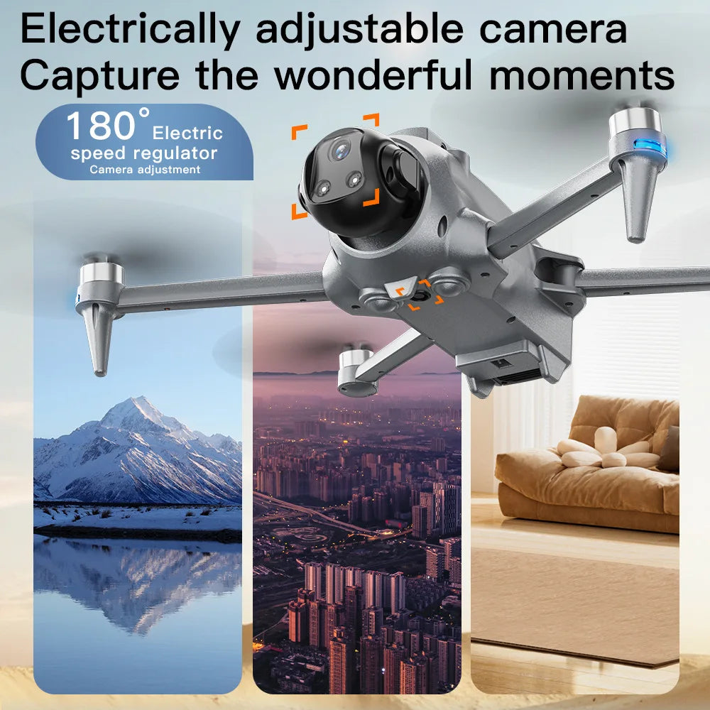 New Quality AE20 Drone GPS One Click Airdrop Brushless Motor Screen Lifting Obstacle Avoidance Intelligent Positioning Aircraft
