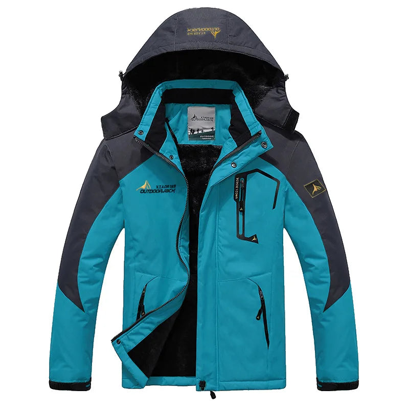 Winter Ski Suit Men Snowboard Fleece Jacket Pants Thicken Warm Waterproof Windproof Skiing And Snowboarding Sets Snow Suits Male