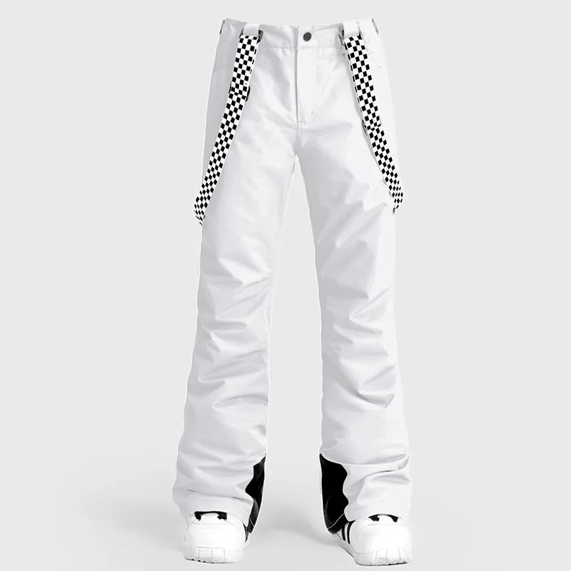 2025 Women Skiing Pants Winter Outdoor Overalls Windproof Waterproof Snow Trousers Adult Warm Ski Pants Snowboard Sport Clothing