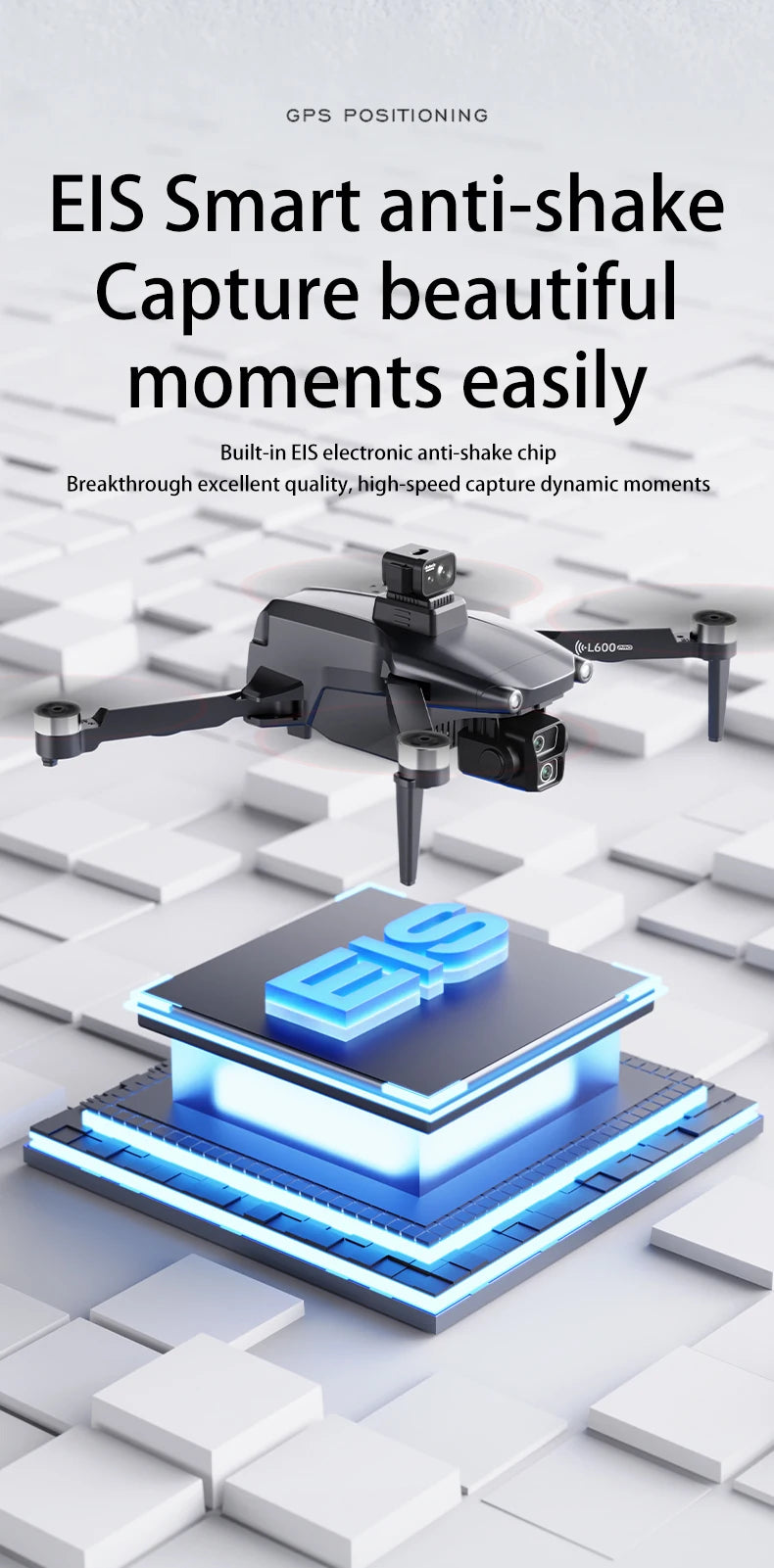 L600-1/L600 PRO MAX Remote control drone with screen Dual camera 4K Professional dron with camera GPS FPV quadcopter 3KM flight