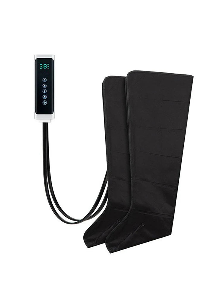 6 Airbag Air Compression Massage Boots Pneumatic Boots Used for Circulation and Leg Muscle Relaxation to Relieve Varicos Veins