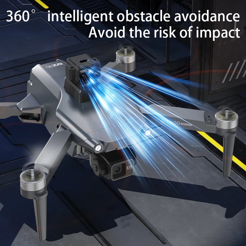 L600 PRO MAX / PRO GPS Drone Professional 4K HD Dual Camera 3-Axis PTZ Brushless Obstacle Avoidance 5G WIFI RC Quadcopter Toys