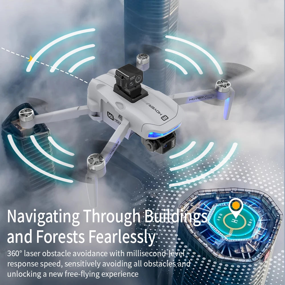 X40 PRO GPS Drone 8K HD Camera 3-axis gimbal Aerial Photography 5G WIFI Brushless Avoid Obstacles FPV Fishing Dron RC Quadcopter