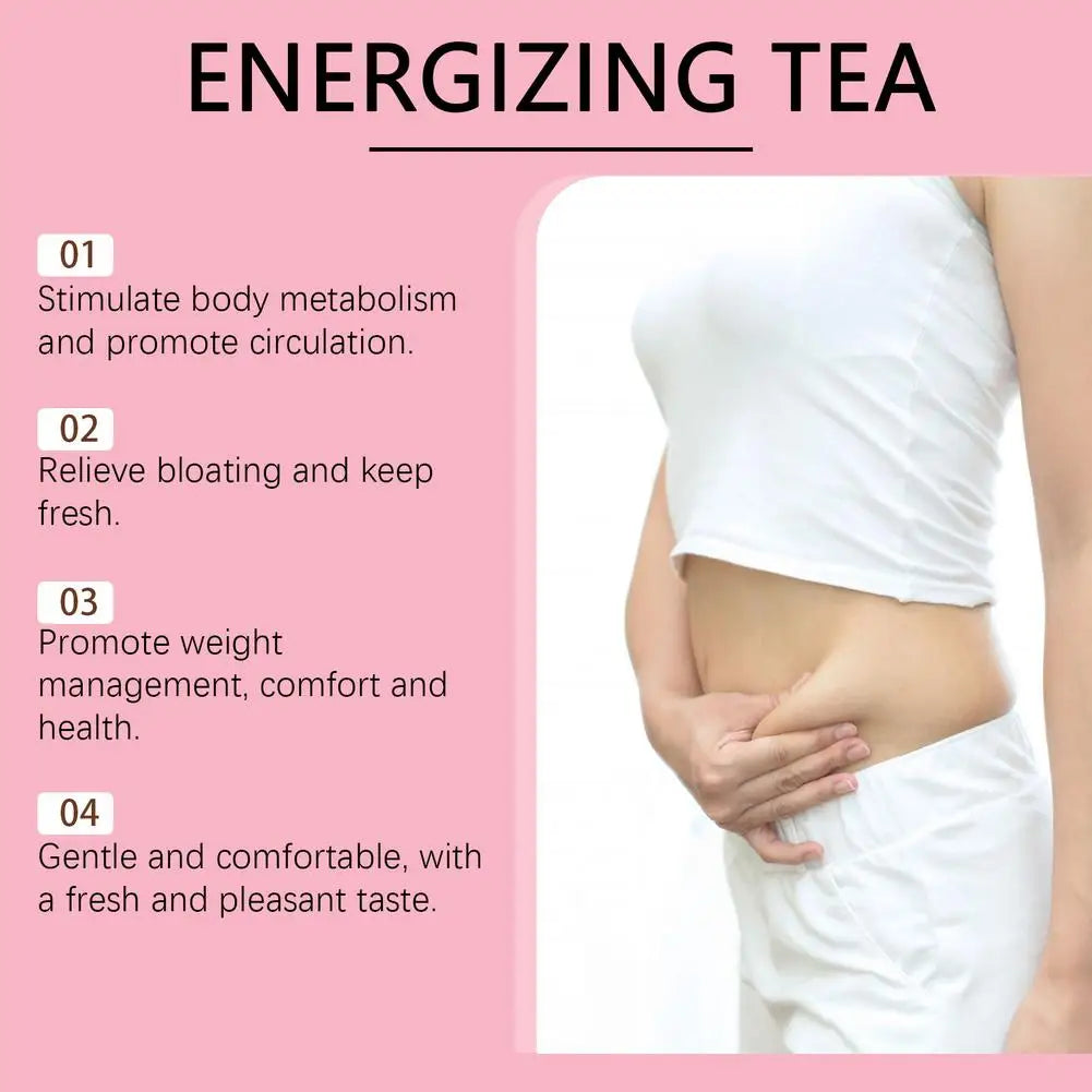 1/3/5pcs Detox Tea Weight Loss & Fat Burning Slimming Tea, Natural Metabolism Booster for Women & Men,Detox Slim Energizing Tea